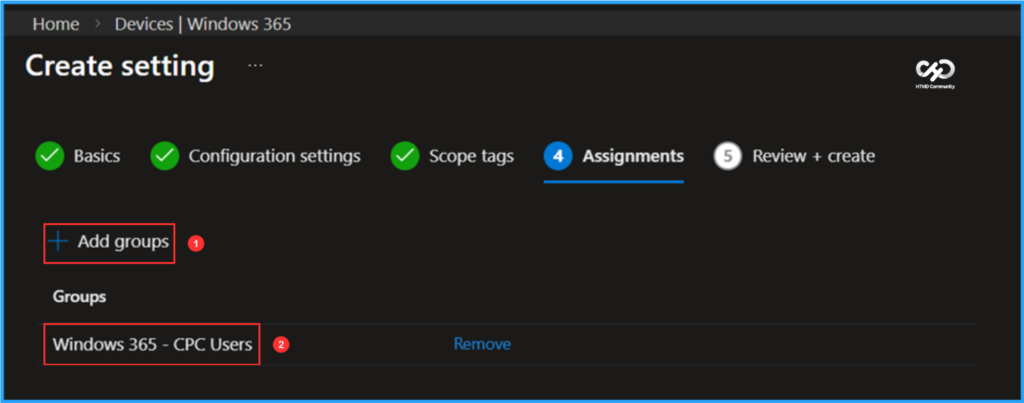 How to Configure New Windows App Settings for Windows 365 using Intune. Fig. 5
