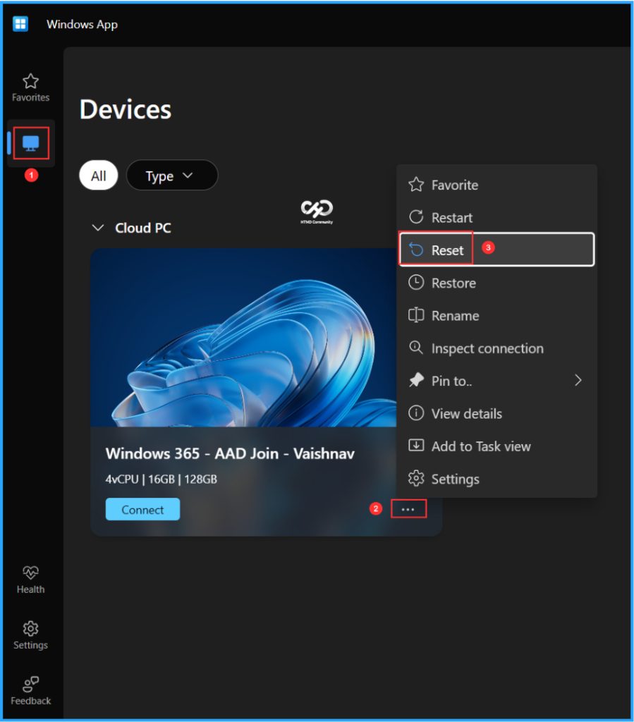 How to Configure New Windows App Settings for Windows 365 using Intune. Fig. 7