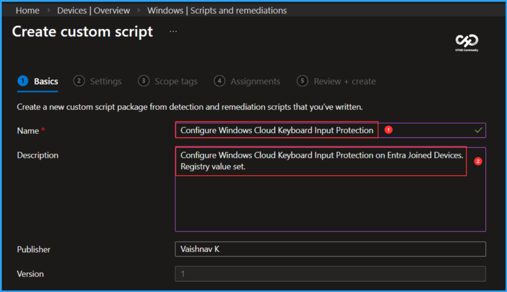 How to Configure Windows Cloud Keyboard Input Protection on Entra Joined Devices. Fig. 2