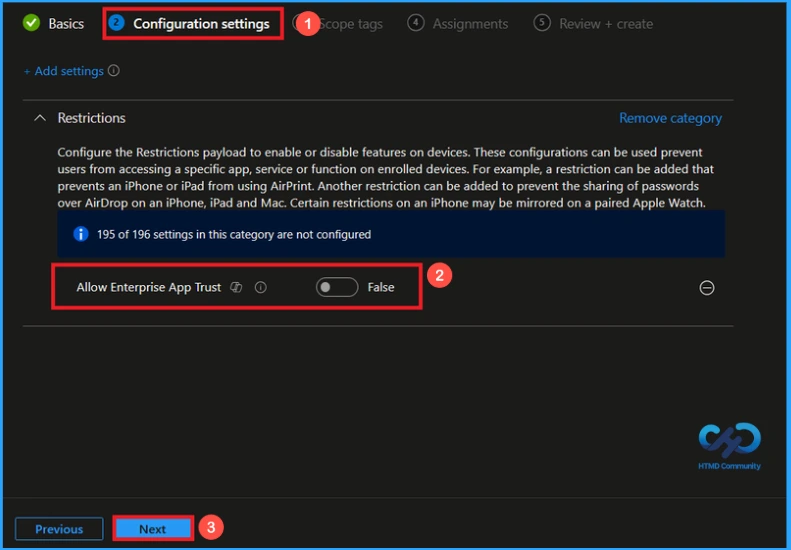 How to Control Enterprise App Trust on iOS Devices using Intune - Fig.5