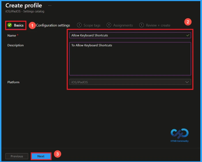 How to Control iOS Keyboard Shortcut Settings using Intune - Fig.2
