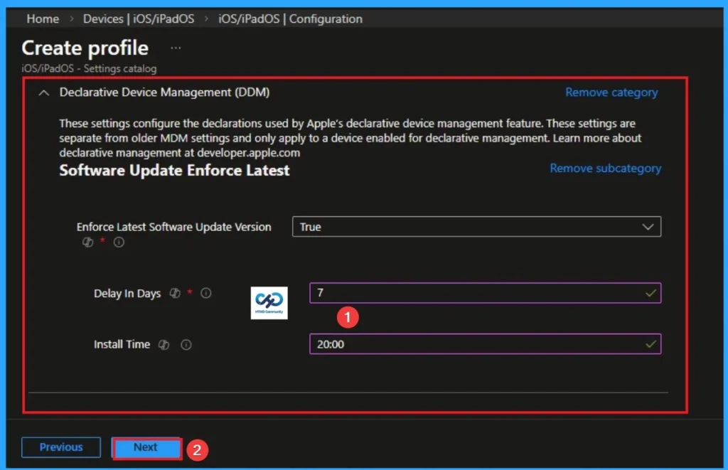 How to Fix Issue on Intune DDM and iOS Update Visibility | Admin Alert for Deferral Failures 3 How to Fix Issue on Intune DDM and iOS Update Visibility | Admin Alert for Deferral Failures - Fig.2