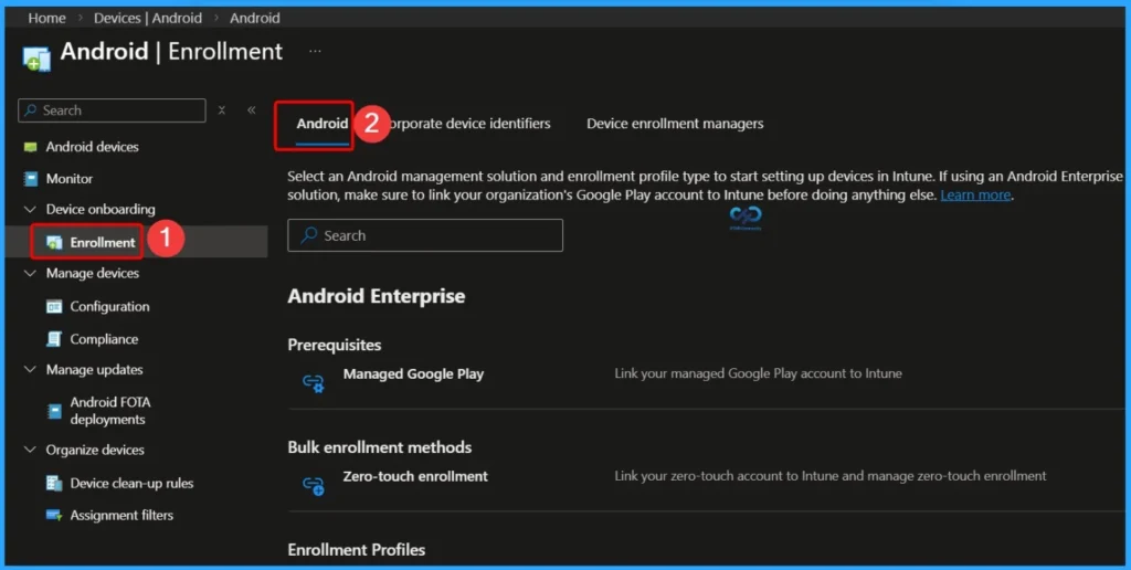 Intune Supported Enrollment Methods for Windows iOS Android MacOS Linux ChromeOS - Fig.4