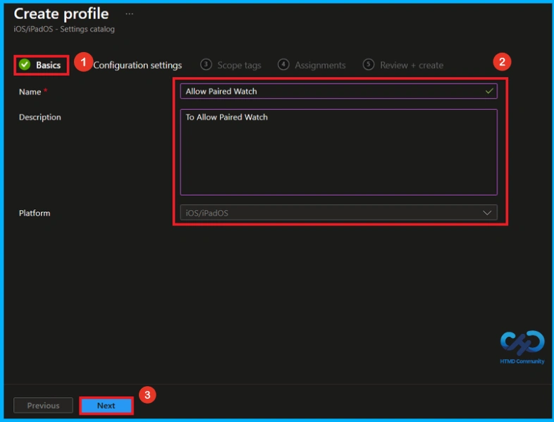Managing Apple Watch Pairing on Supervised iOS Devices using Intune - Fig.2