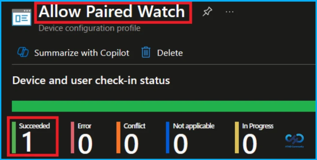 Managing Apple Watch Pairing on Supervised iOS Devices using Intune - Fig.9