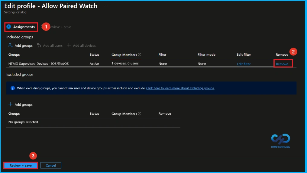 Managing Apple Watch Pairing on Supervised iOS Devices using Intune - Fig.10