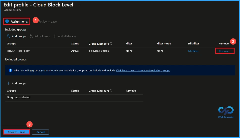 Managing Suspicious File Blocking in Microsoft Defender using Intune - Fig.10