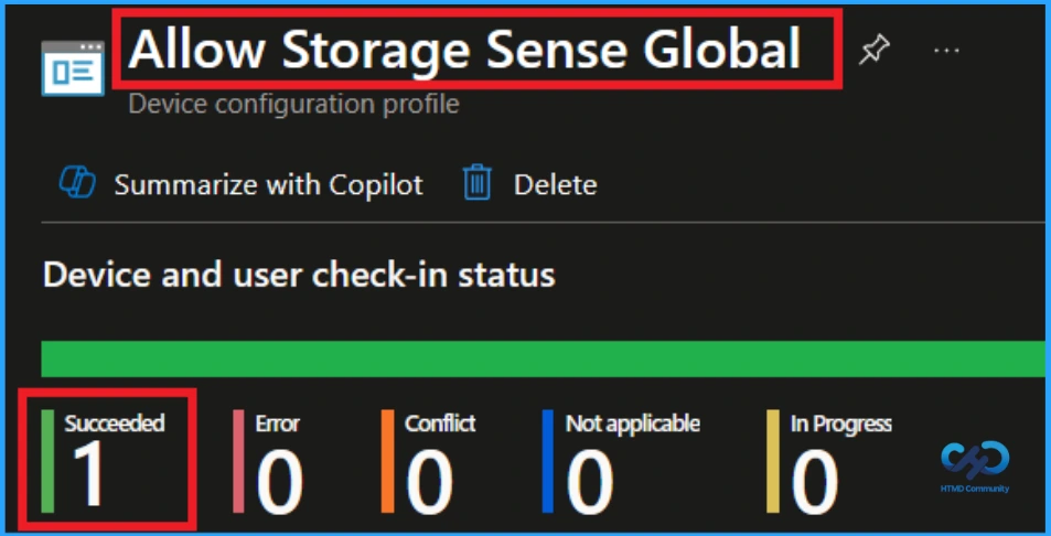 Managing the Storage Sense Policy in Windows using Intune - Fig.9