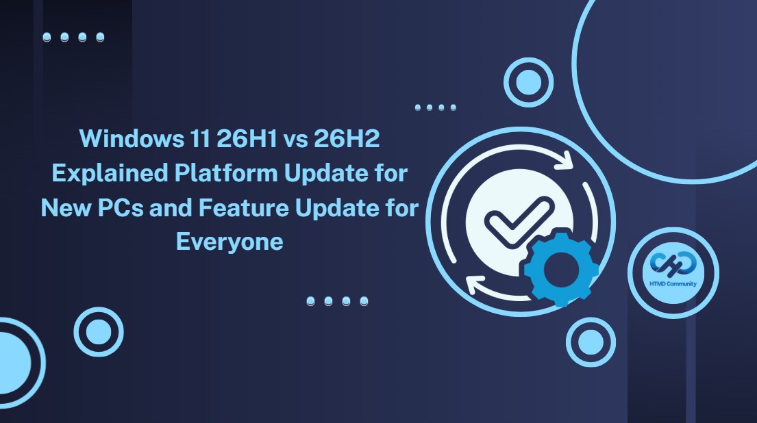 Windows 11 26H1 vs 26H2 Explained Platform Update for New PCs and Feature Update for Everyone 1