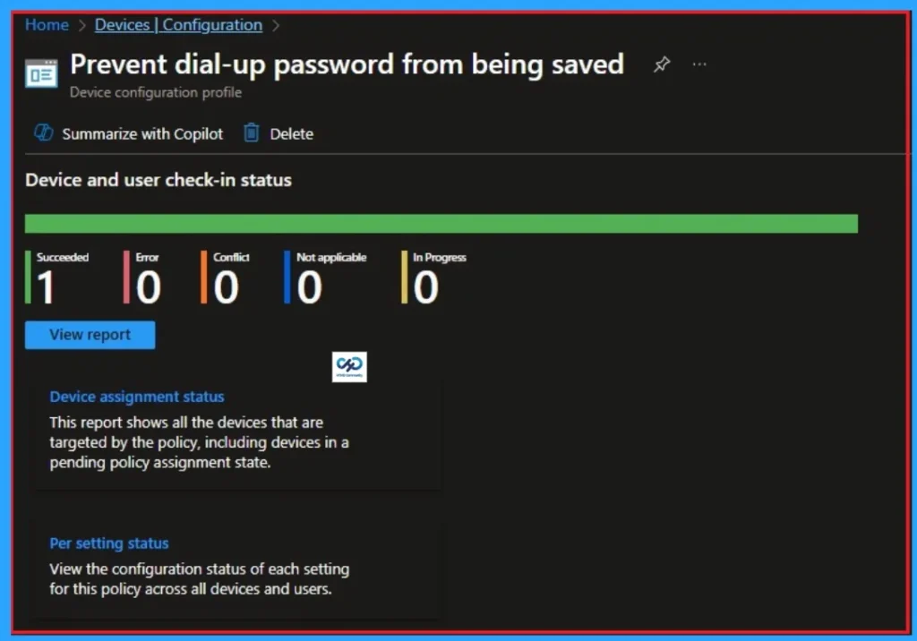 Prevent Dial-up Password from being Saved using Intune 11 Prevent Dial-up Password from being Saved using Intune - Fig.10