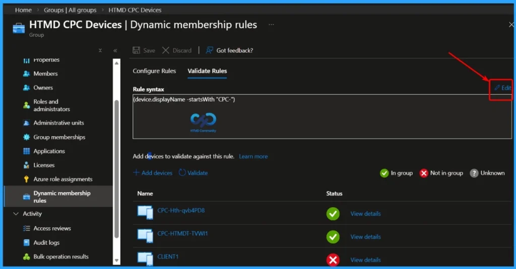 How to Validate Microsoft Entra ID Dynamic Group Membership Rules in Intune - Fig.6
