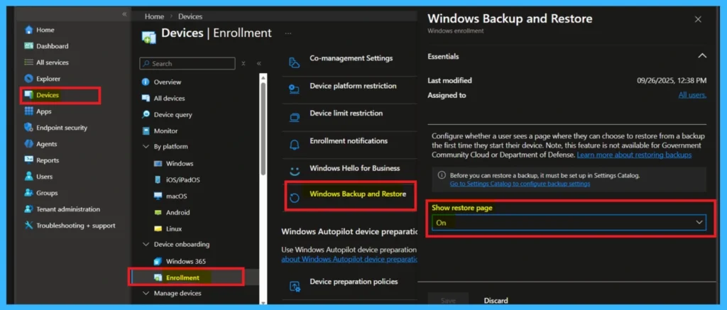 Faster Work Environment Recovery with Windows First Sign-In Restore for Entra and Hybrid Devices- Fig.1