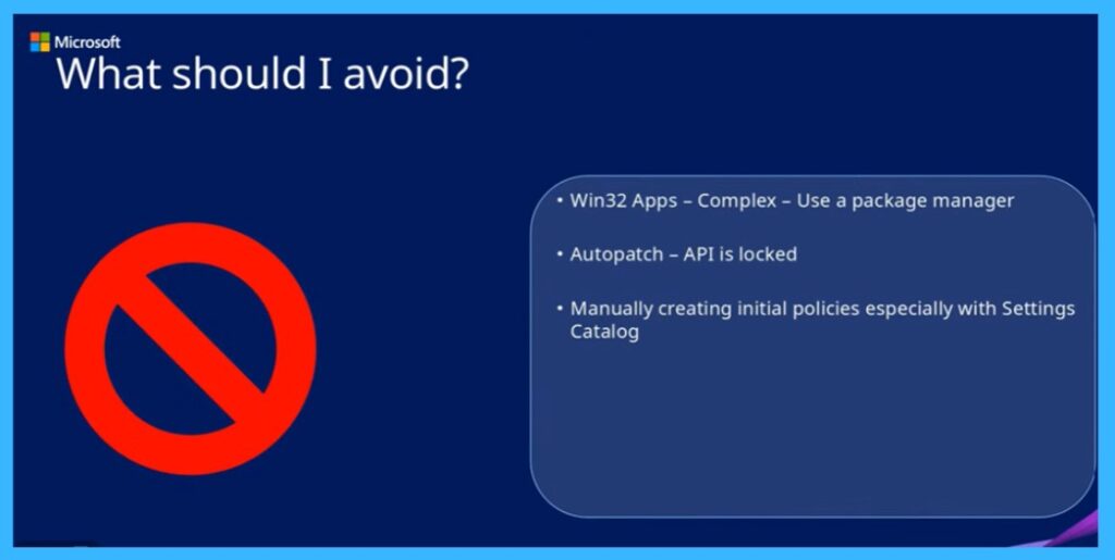 Key Automation Areas in Microsoft Intune for Efficient MSP Operations Across Multiple Tenants -Fig.2 Creds to MS