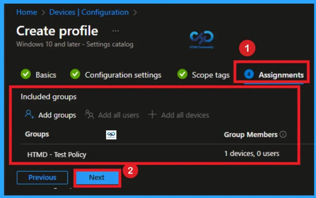 Block Persistence through WMI Event Subscription using Intune - Fig.7
