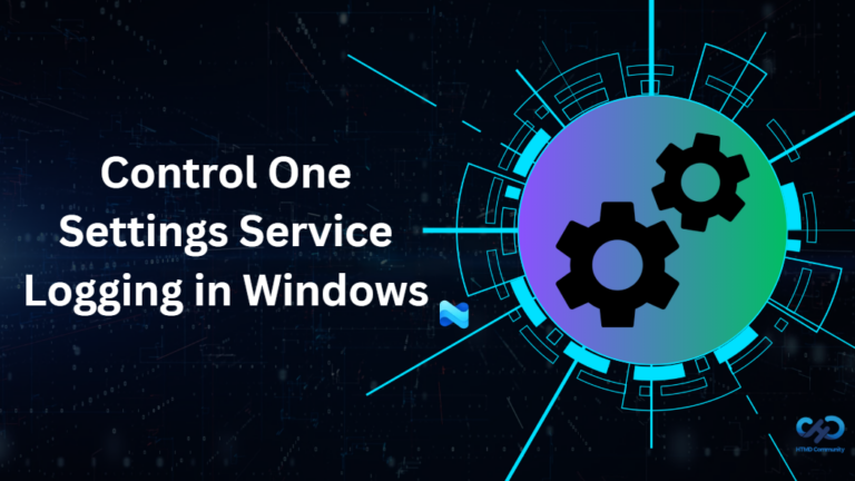 Control One Settings Service Logging in Windows using Intune