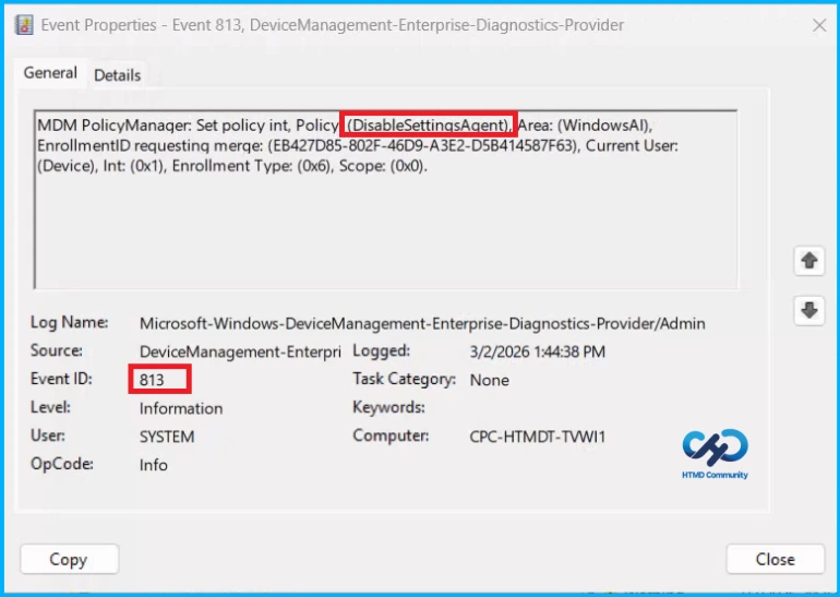 Controlling the Settings Agentic Search Experience in Windows using Intune - Fig.10