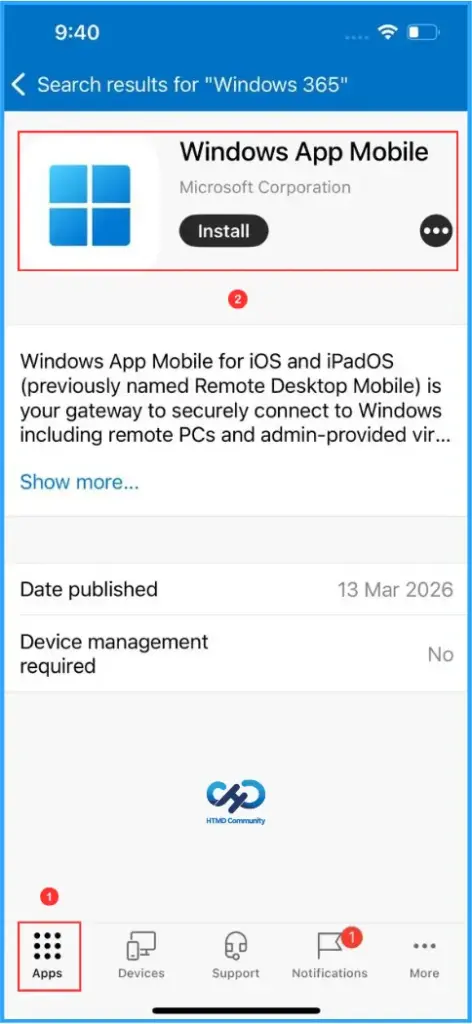 Easy Method to Deploy Windows App Mob for iOS and iPadOS using Intune 10 Easy Method to Deploy Windows App Mob for iOS and iPadOS using Intune 1
