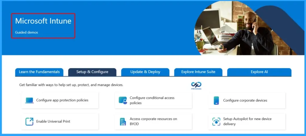 Guided Scenario Wizards Removed from MS Intune only Windows 365 Boot Remains Active - Fig.1