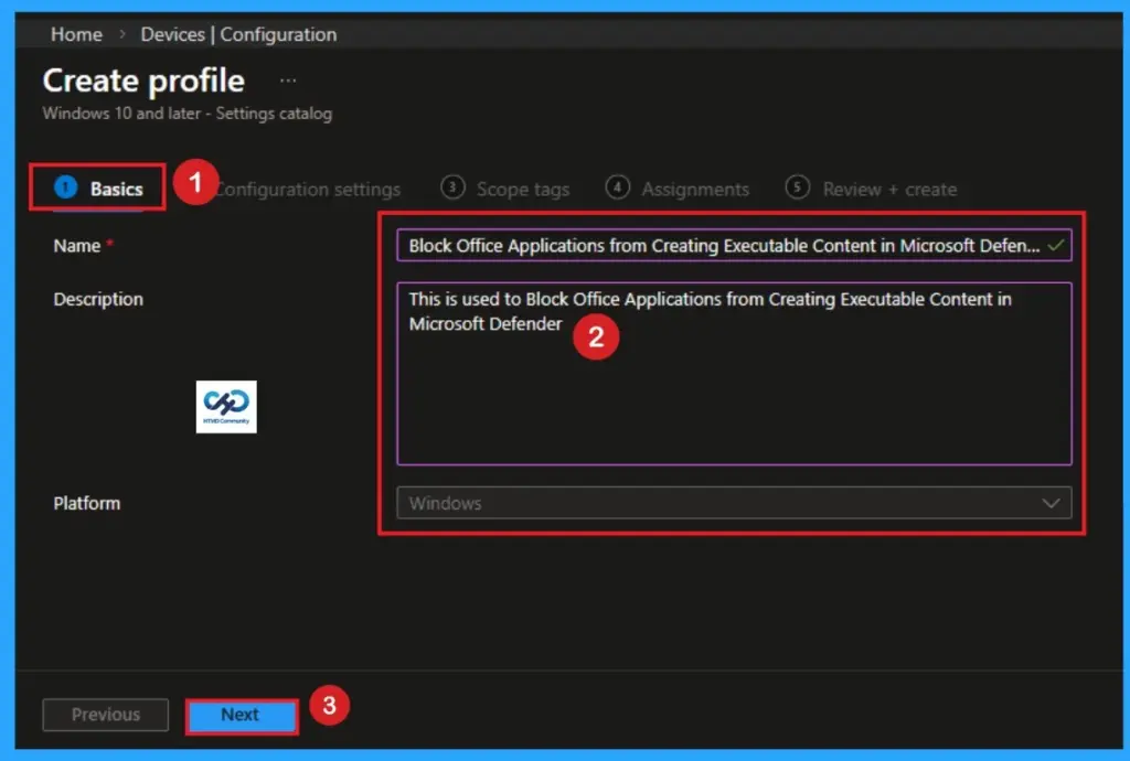 How to Block Office Applications from Creating Executable Content in Microsoft Defender using Intune - Fig.3