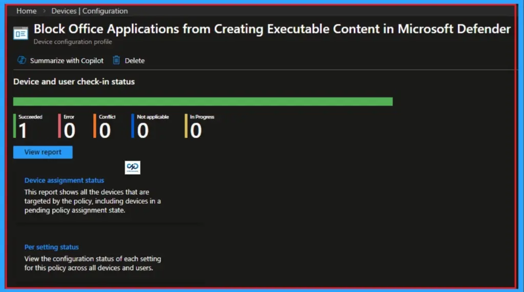 How to Block Office Applications from Creating Executable Content in Microsoft Defender using Intune - Fig.9