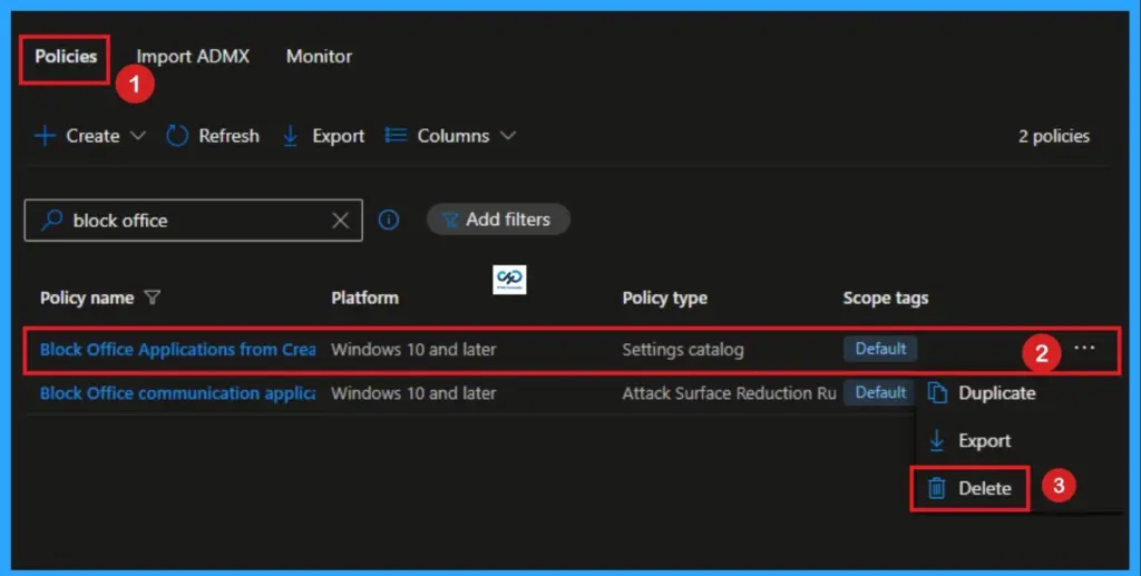 How to Block Office Applications from Creating Executable Content in Microsoft Defender using Intune - Fig.12
