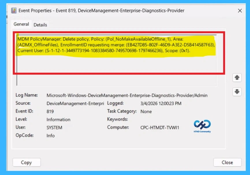 How to Configure Prevent Users from Making Network Files Available Offline using Microsoft Intune 11 How to Configure Prevent Users from Making Network Files Available Offline using Microsoft Intune -Fig.10