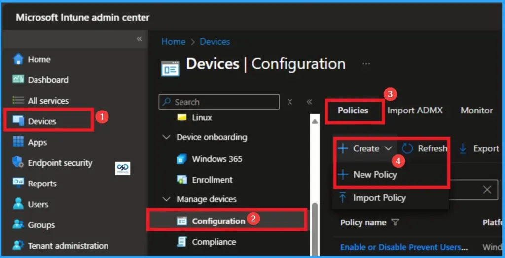 How to Enable Advanced Protection Against Ransomware Rule for Security using Intune 2 How to Enable Advanced Protection Against Ransomware Rule for Security using Intune -Fig.1