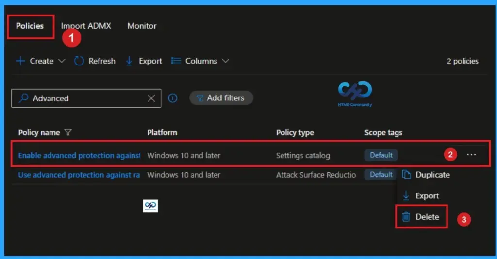 How to Enable Advanced Protection Against Ransomware Rule for Security using Intune 13 How to Enable Advanced Protection Against Ransomware Rule for Security using Intune -Fig.12