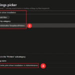How to Enable or Disable Print Driver Installation Settings Using Intune