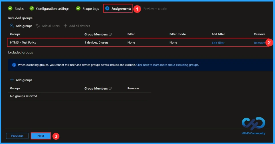 How to Enable or Disable Print Driver Installation Settings using Intune - Fig.7