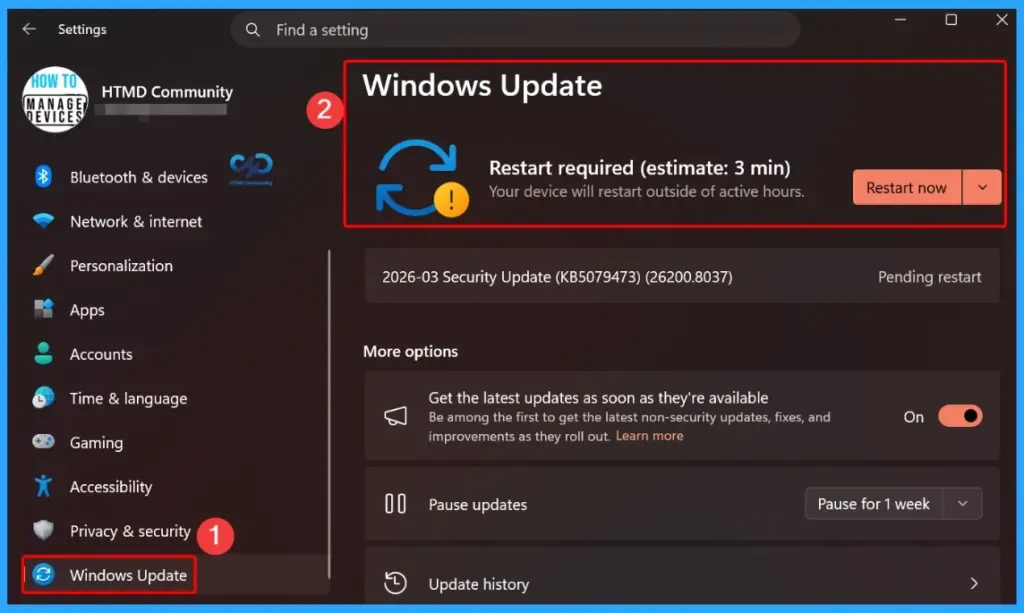 How to Fix Bluetooth Devices not Showing Windows Hotpatch Issue - Fig.1