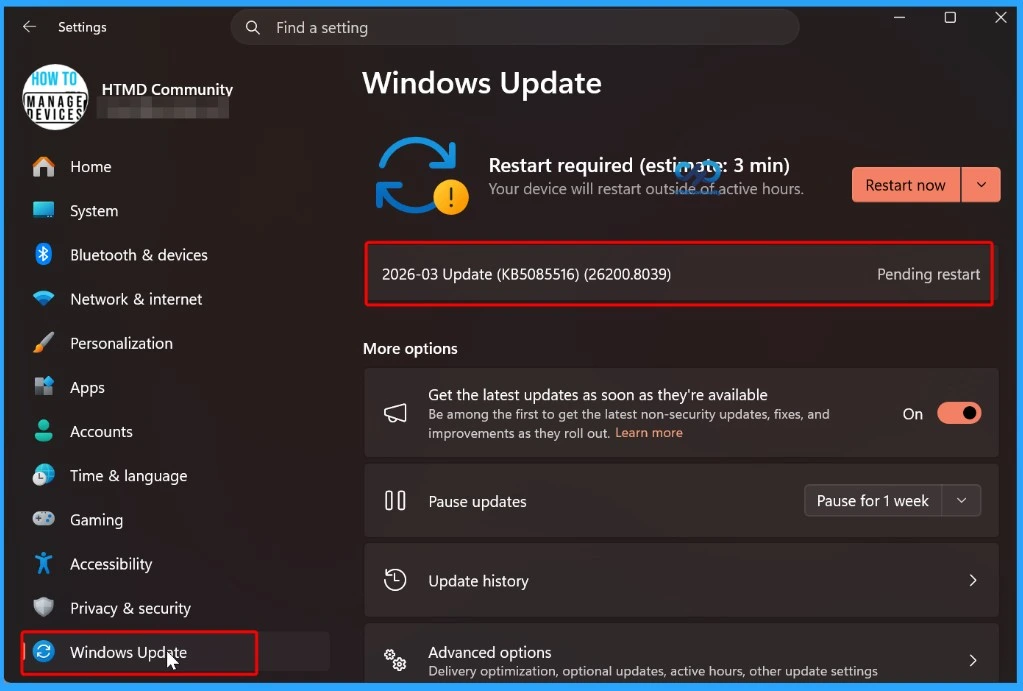How to Resolve Microsoft Account Sign-In Issues Caused by the March 2026 Update - Fig.1