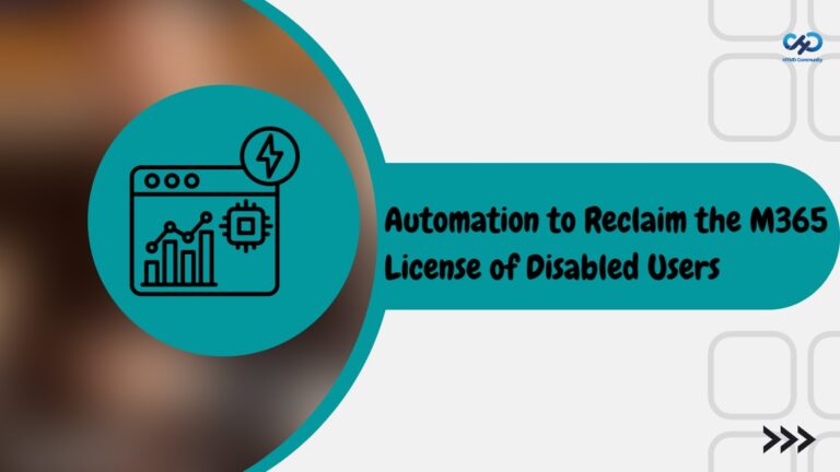 Microsoft Graph API Automation to Reclaim the Microsoft 365 License of Disabled Users