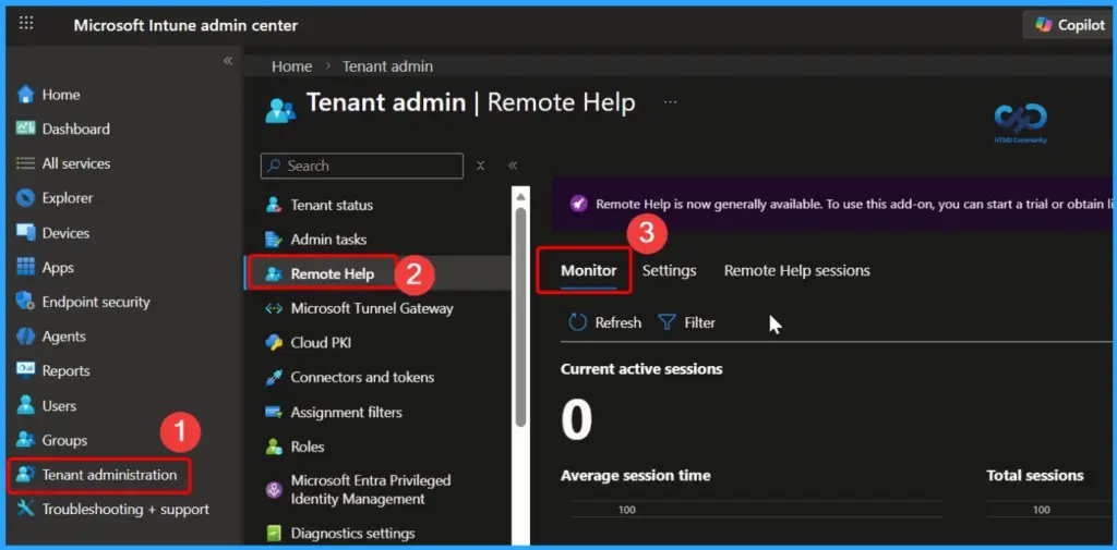 MS Intune Remotely Access Windows Devices without User Interaction using Unattended Remote Help - Fig.2