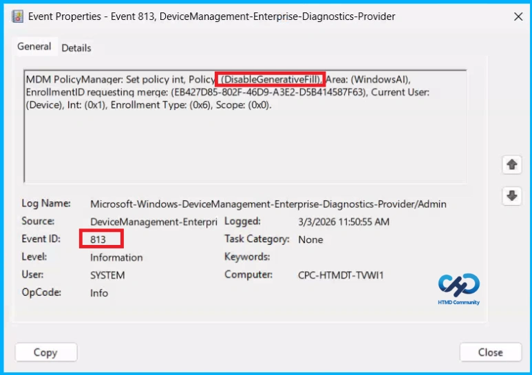 Managing Generative Fill in Windows Paint using Intune - Fig.10