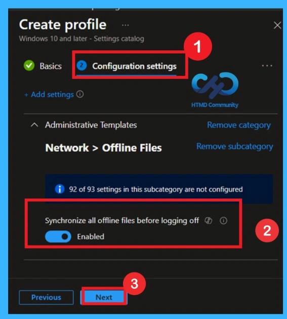 How to Control Offline Files Synchronization When Users Log Off using Intune Policy 6 How to Control Offline Files Synchronization When Users Log Off using Intune Policy-Fig.5