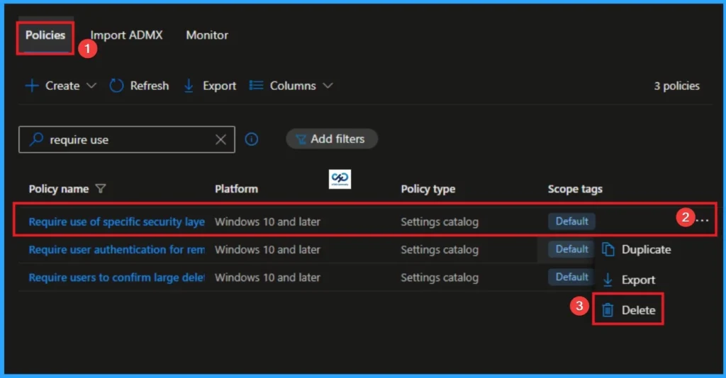 Require use of Specific Security Layer for Remote Connections using Intune 14 Require use of Specific Security Layer for Remote Connections using Intune - Fig.13