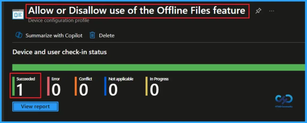 How to Manage Offline Files Feature in Windows using Microsoft Intune 11 How to Manage Offline Files Feature in Windows using Microsoft Intune - Fig.9