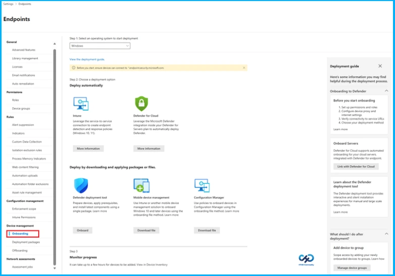MDE Introduces a More Predictable Transparent Secure and Enterprise Ready Onboarding Experience for Windows Devices - Fig.1 creds to Microsoft 