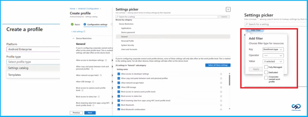 Secure Android Management for Healthcare Emergency and Warehouse Teams with Microsoft Intune - Fig.4 creds to Charlotte Christenson