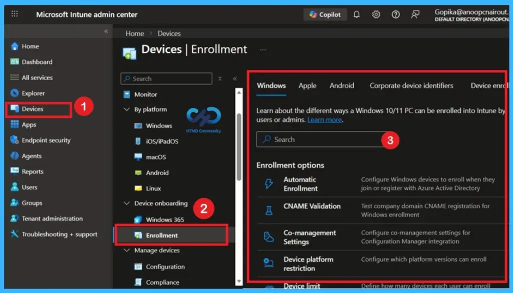 Turn Off Program Compatibility Assistant Configuration using Intune policy -Fig.1