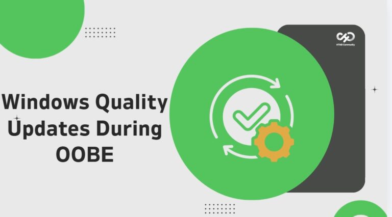 Microsoft Adds Windows Quality Updates During OOBE for Faster Device Deployment 1