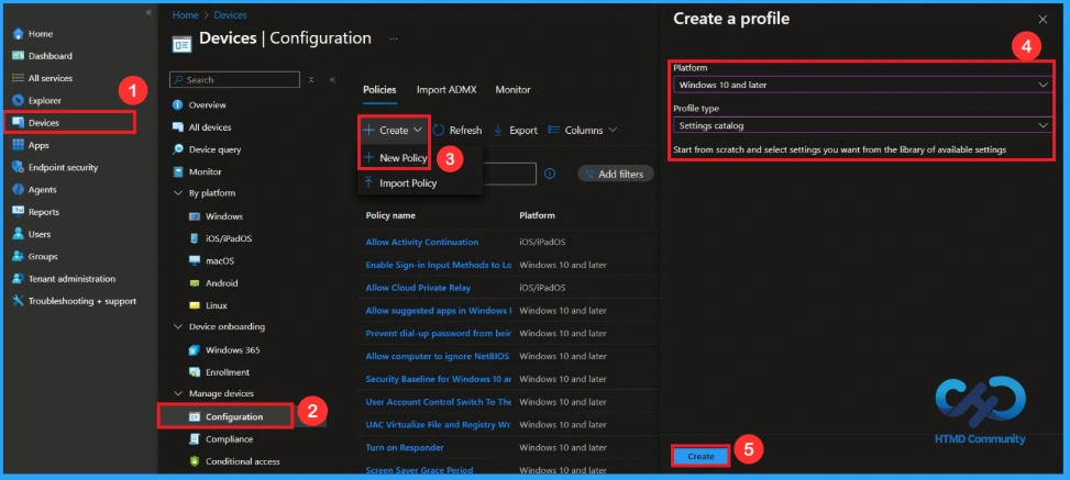 How to Manage Offline Files Feature in Windows using Microsoft Intune 3 How to Manage Offline Files Feature in Windows using Microsoft Intune - Fig.1