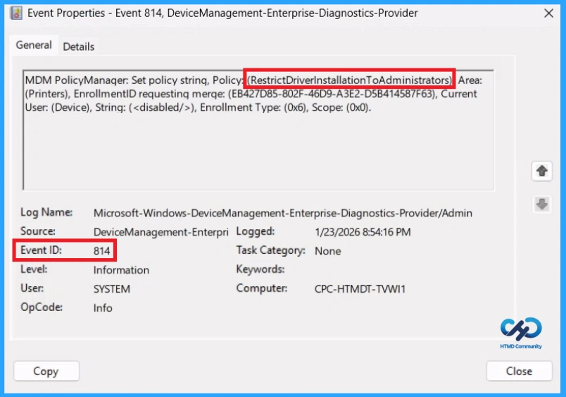 How to Enable or Disable Print Driver Installation Settings using Intune - Fig.10
