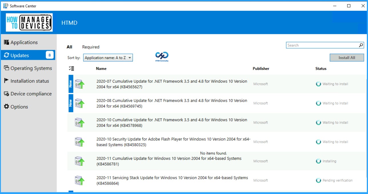 SCCM Patch Software Update Deployment Process Guide