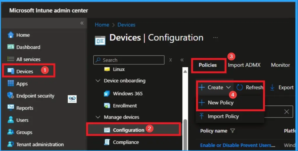 Block Executable Content from Email Client and Webmail in Microsoft Defender using Intune - Fig.1