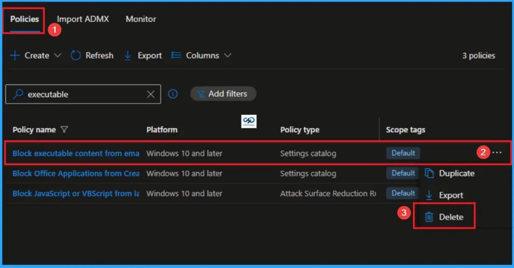 Block Executable Content from Email Client and Webmail in Microsoft Defender using Intune - Fig.12