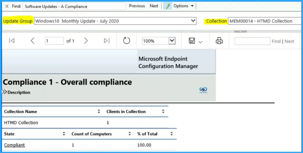SCCM Default Software Update Reports for SSRS Reporting Patching Deployment and Troubleshooting - Fig.2