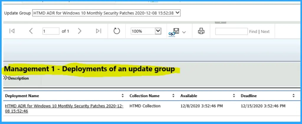 SCCM Default Software Update Reports for SSRS Reporting Patching Deployment and Troubleshooting - Fig.3