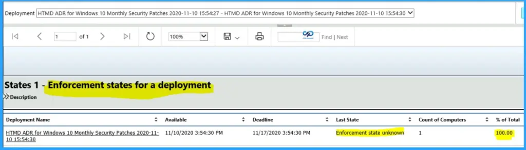 SCCM Default Software Update Reports for SSRS Reporting Patching Deployment and Troubleshooting - Fig.4